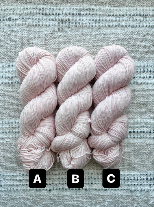 OOAK Light Pinks | Extra Pure Sock