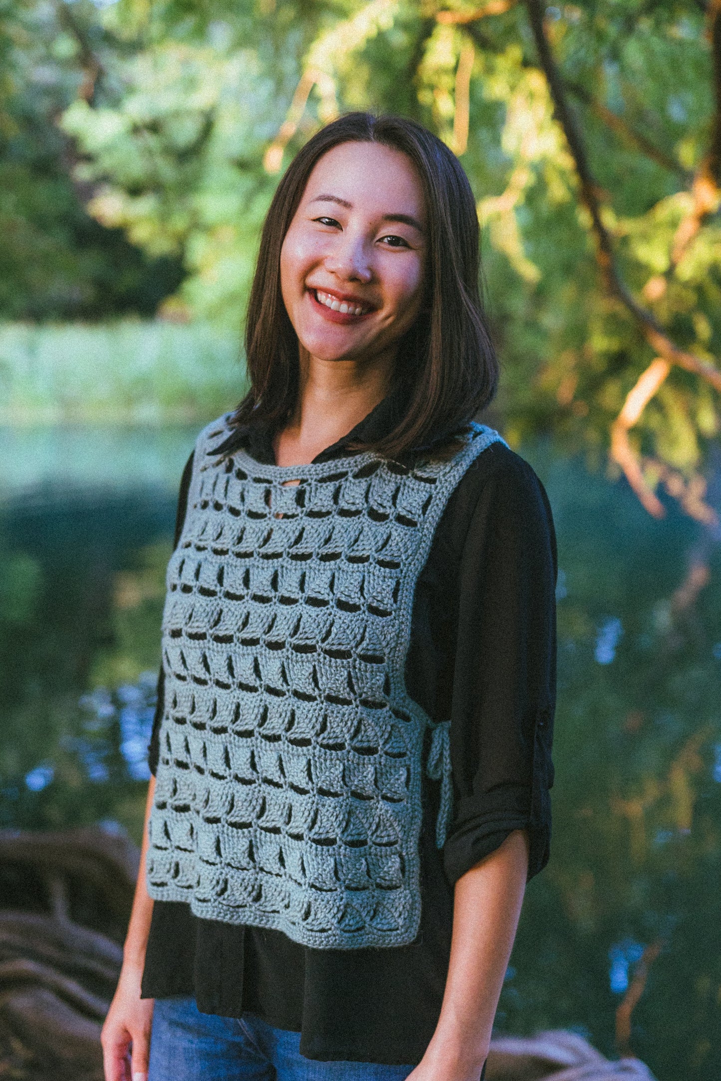 Gathered Waters Vest Pattern