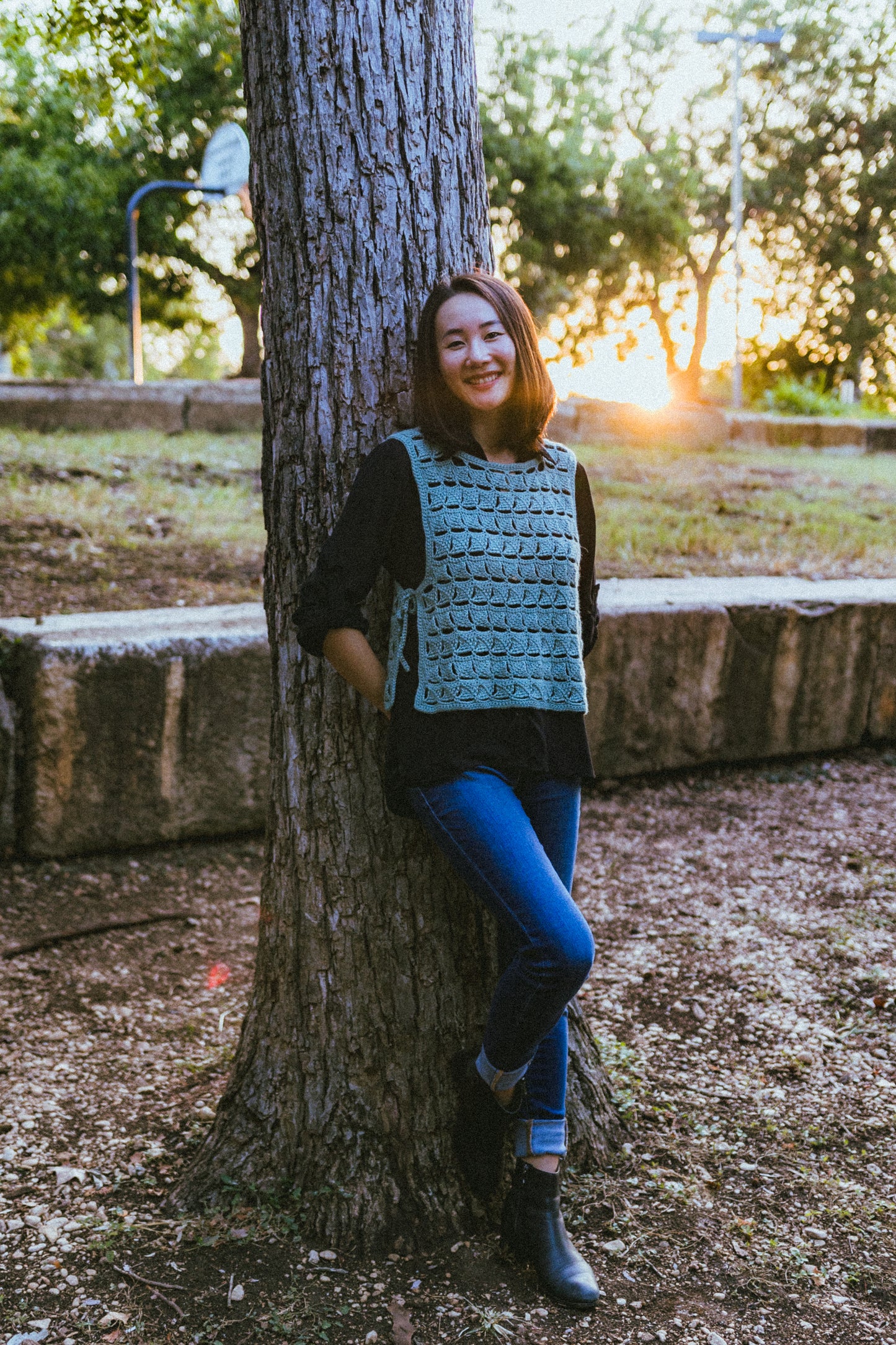 Gathered Waters Vest Pattern