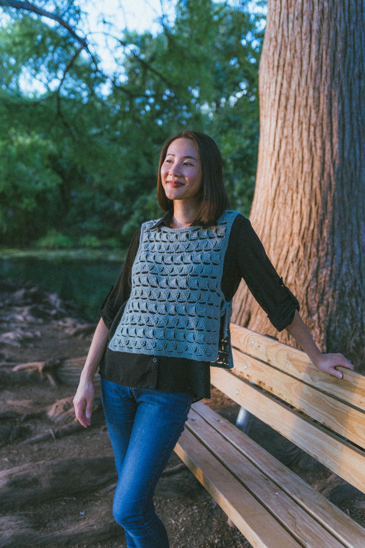 Gathered Waters Vest Pattern