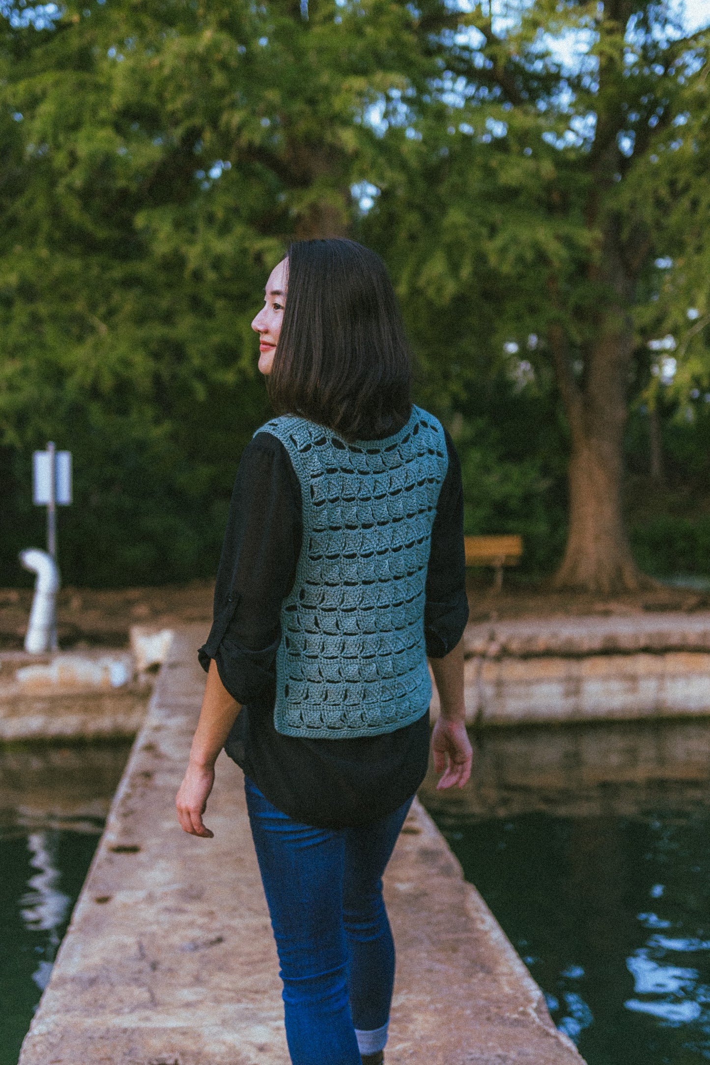 Gathered Waters Vest Pattern