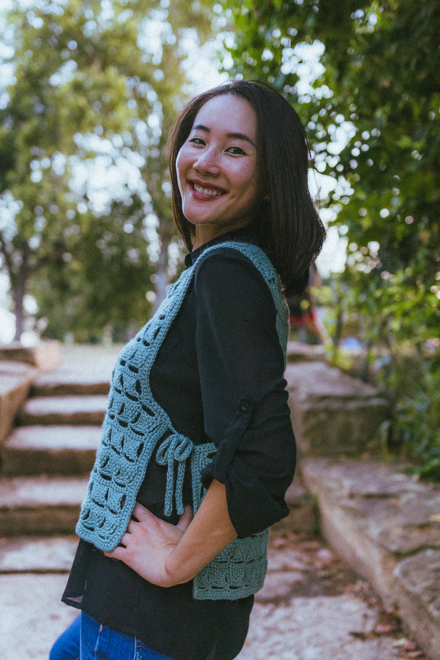 Gathered Waters Vest Pattern