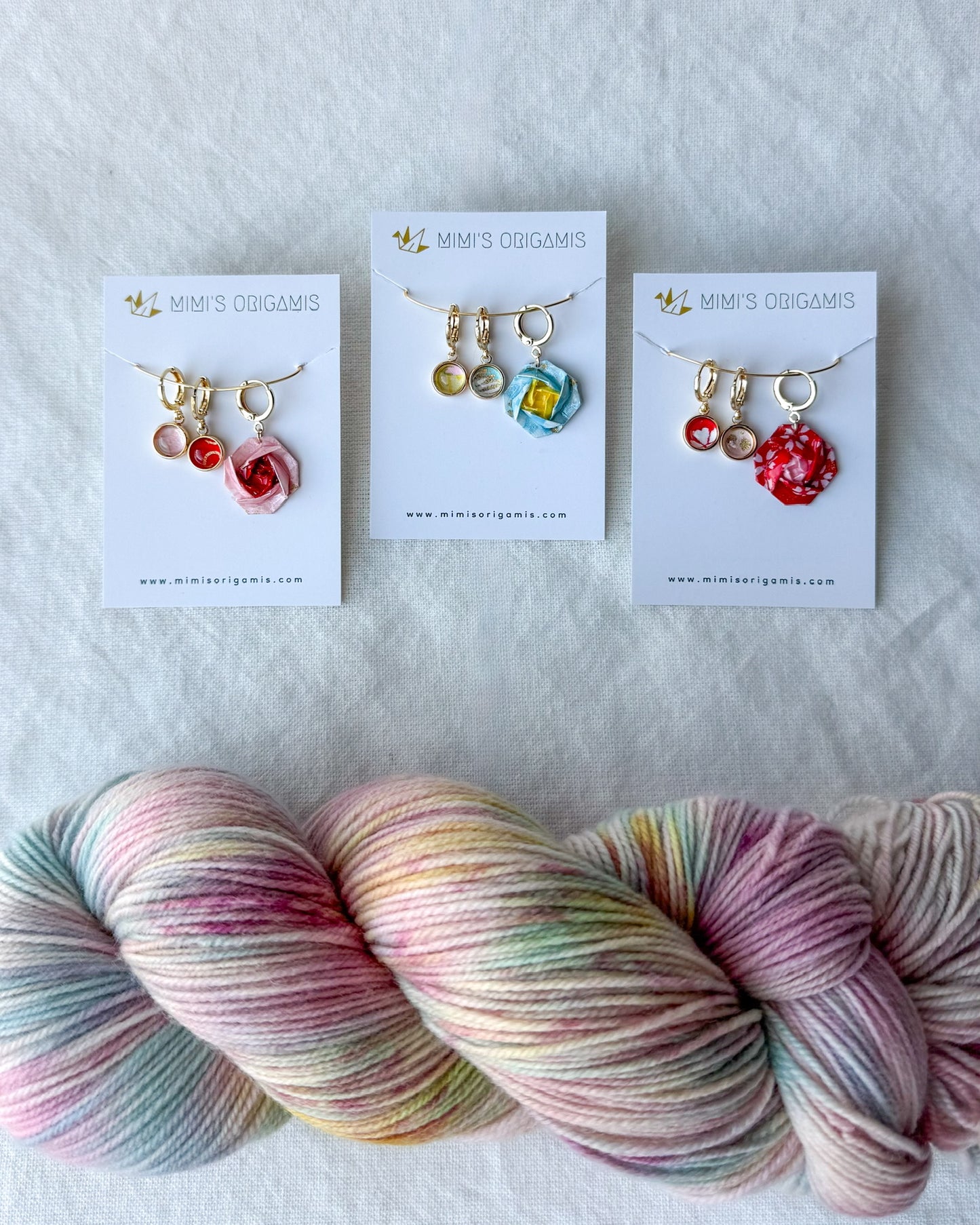 Sakura Stitch Marker Sets