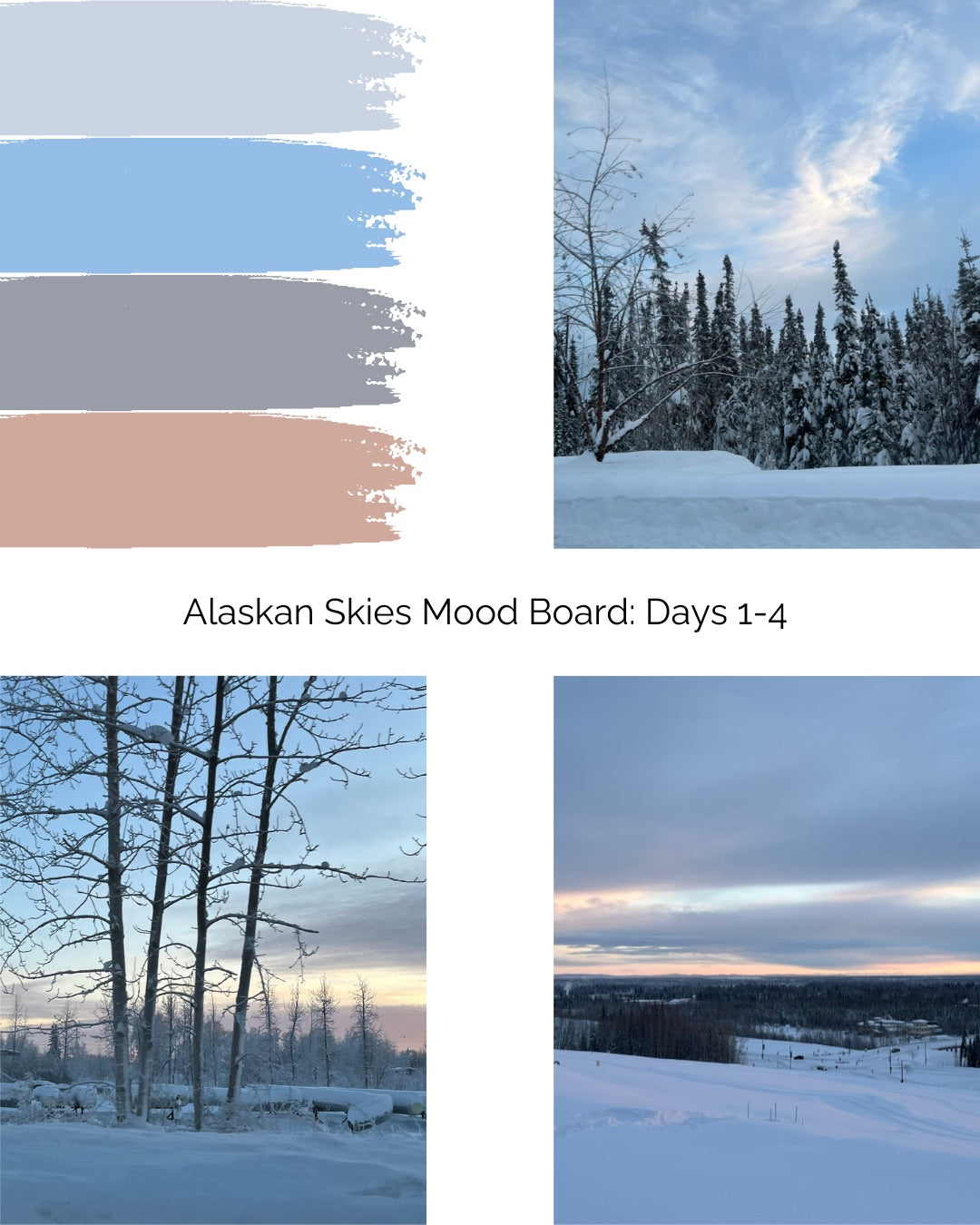 Alaskan Skies Winter Solstice Countdown VARIEGATED BOX | Silk Sock