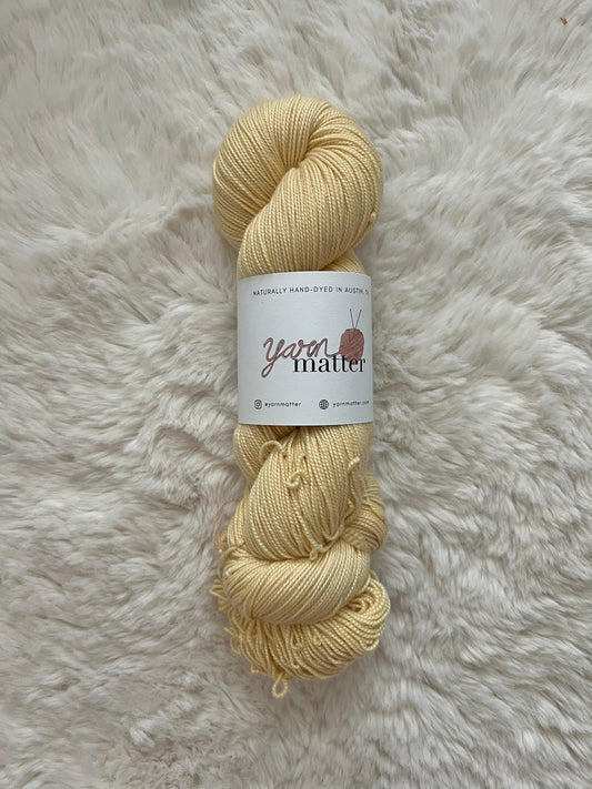 OOAK Yellow | Silk Sock