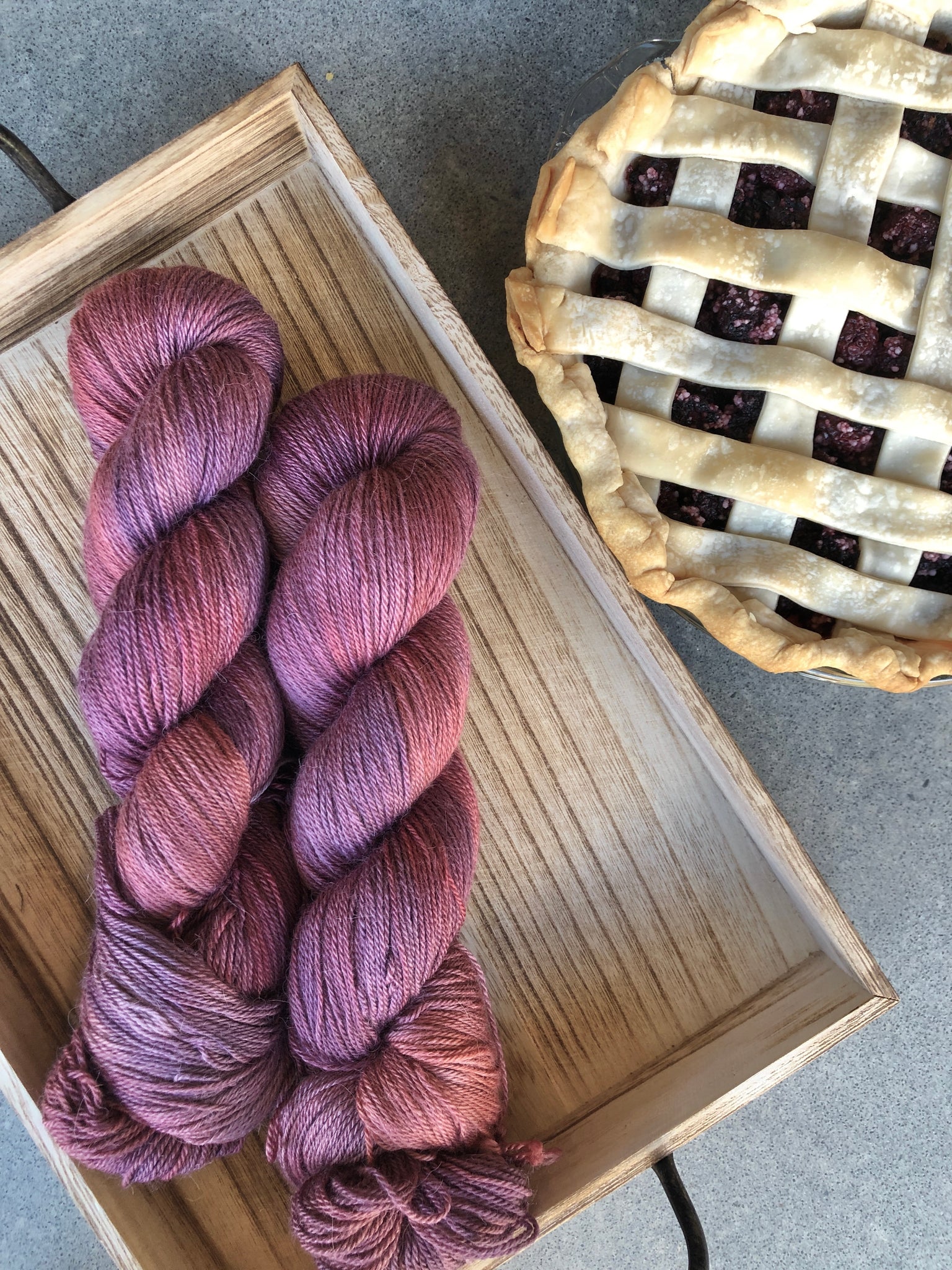 Blackberry Season | Cozy Sock