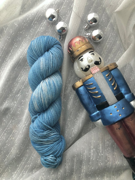 Snow Scene | Pure Worsted (Partial Skein)